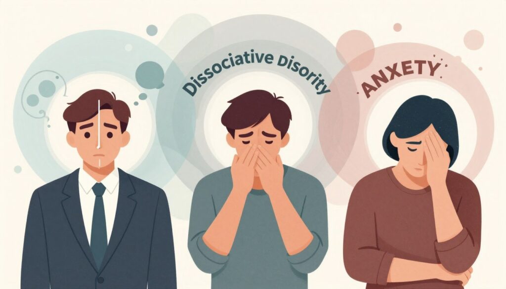 różnice między zaburzeniami psychicznymi